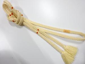 未使用品　正絹　手組帯締め